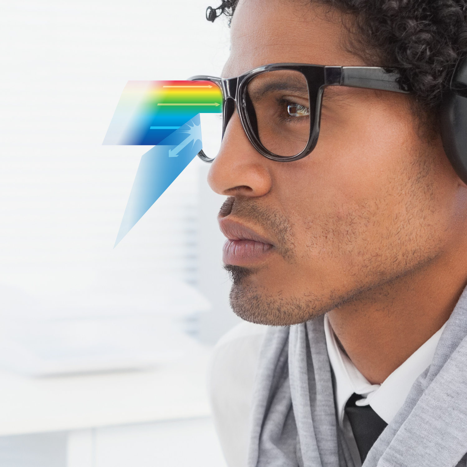 Suite au port de lentilles traitées contre la lumière bleue, les sujets souffrant de symptômes de fatigue visuelle lors d'une exposition prolongée à l'ordinateur ont ressenti une amélioration significative des symptômes suivants: yeux secs, yeux col…